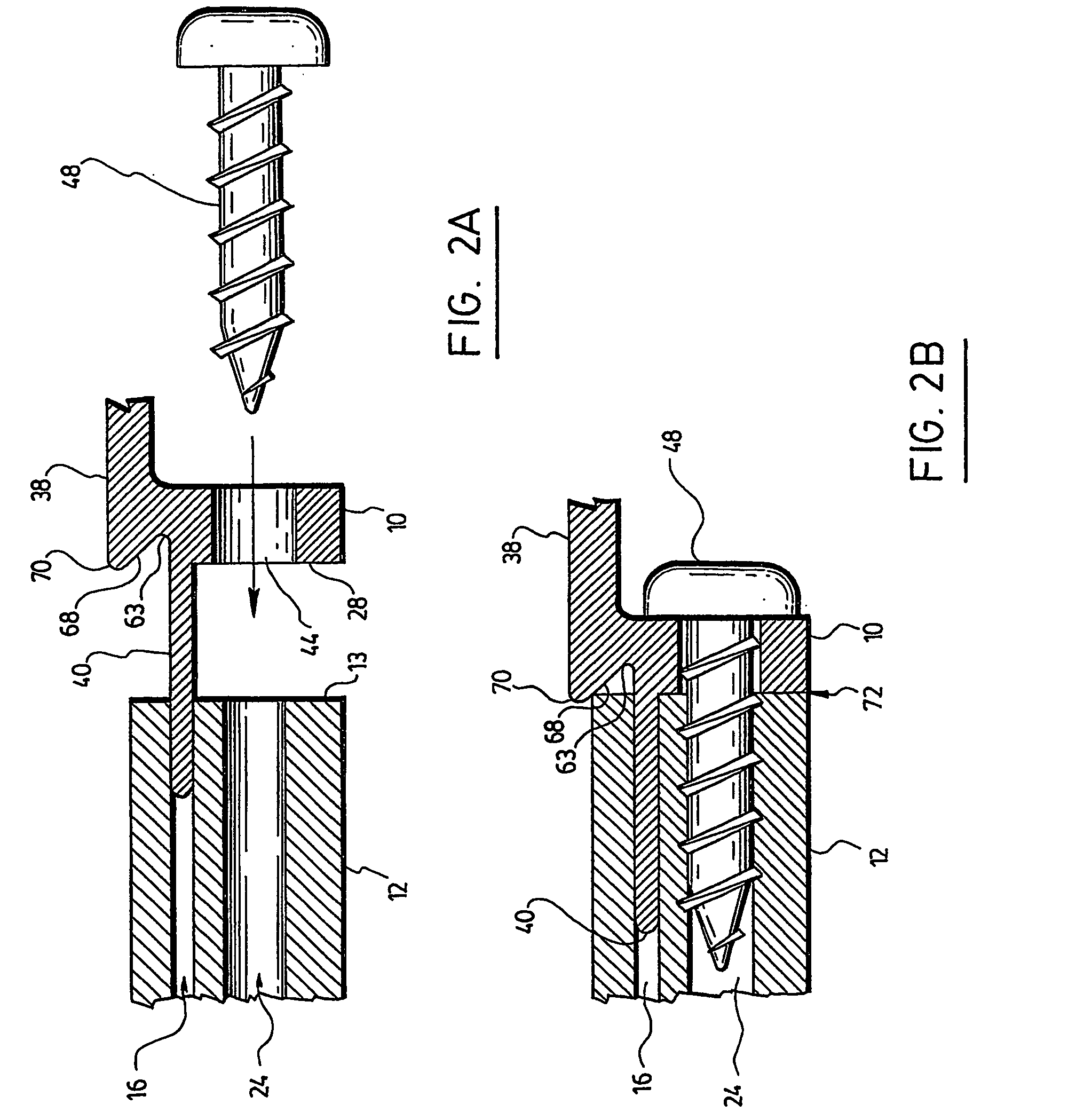 Corner key for connecting profiles together and frame work assembly