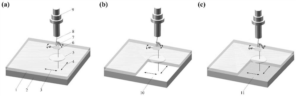 A kind of marine microbial fouling laser cleaning method for decontamination and antifouling