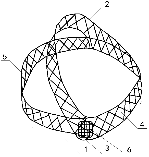 Cold compress fixing device after tonsillectomy