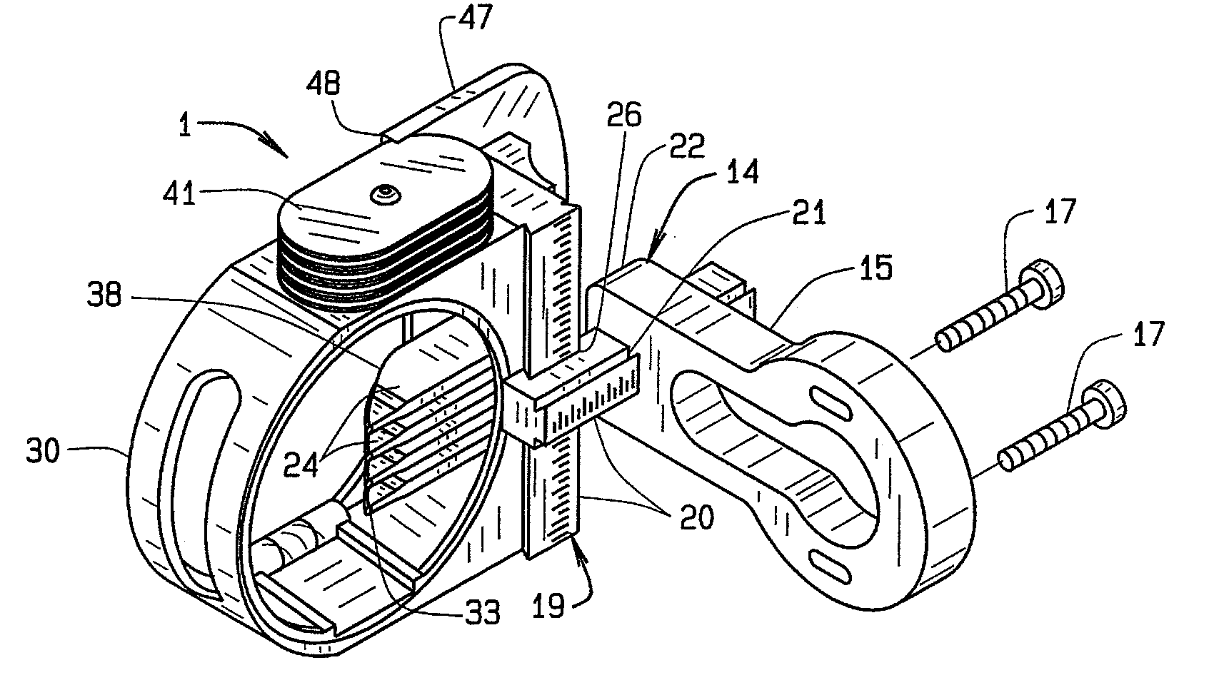 Bow sight with controlled light intensity sight pin