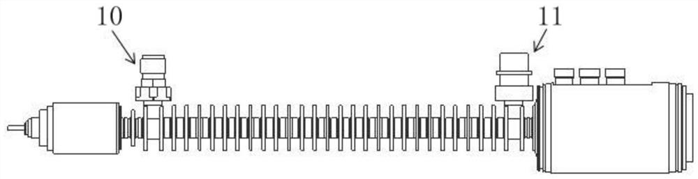 A traveling wave tube slow wave system, a traveling wave tube including the same, and a traveling wave tube transceiver assembly