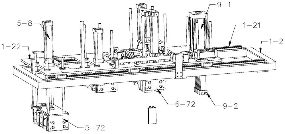 A storage battery automatic slotting equipment