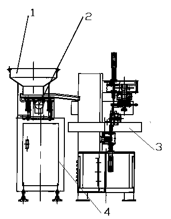 Spherical sweet single-twisting packaging device