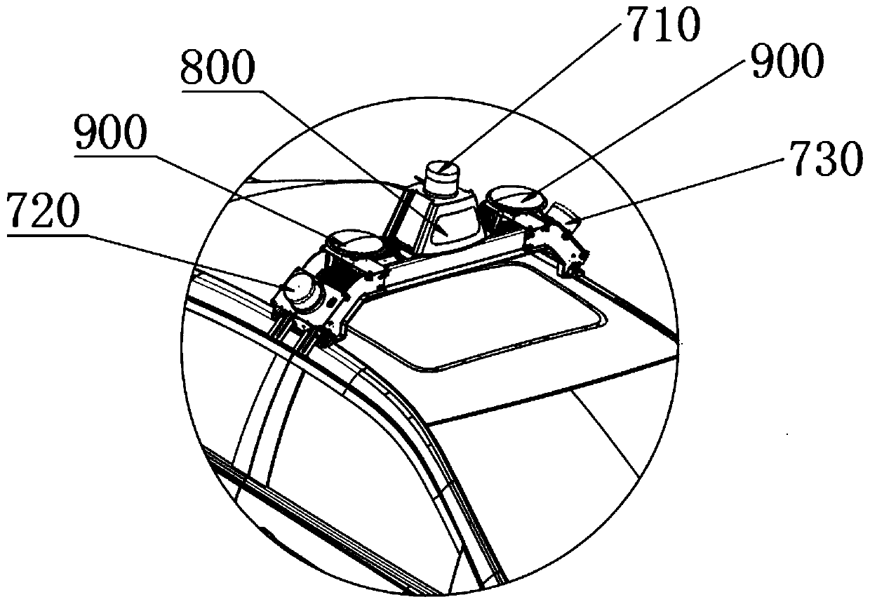 Navigation equipment of unmanned vehicle