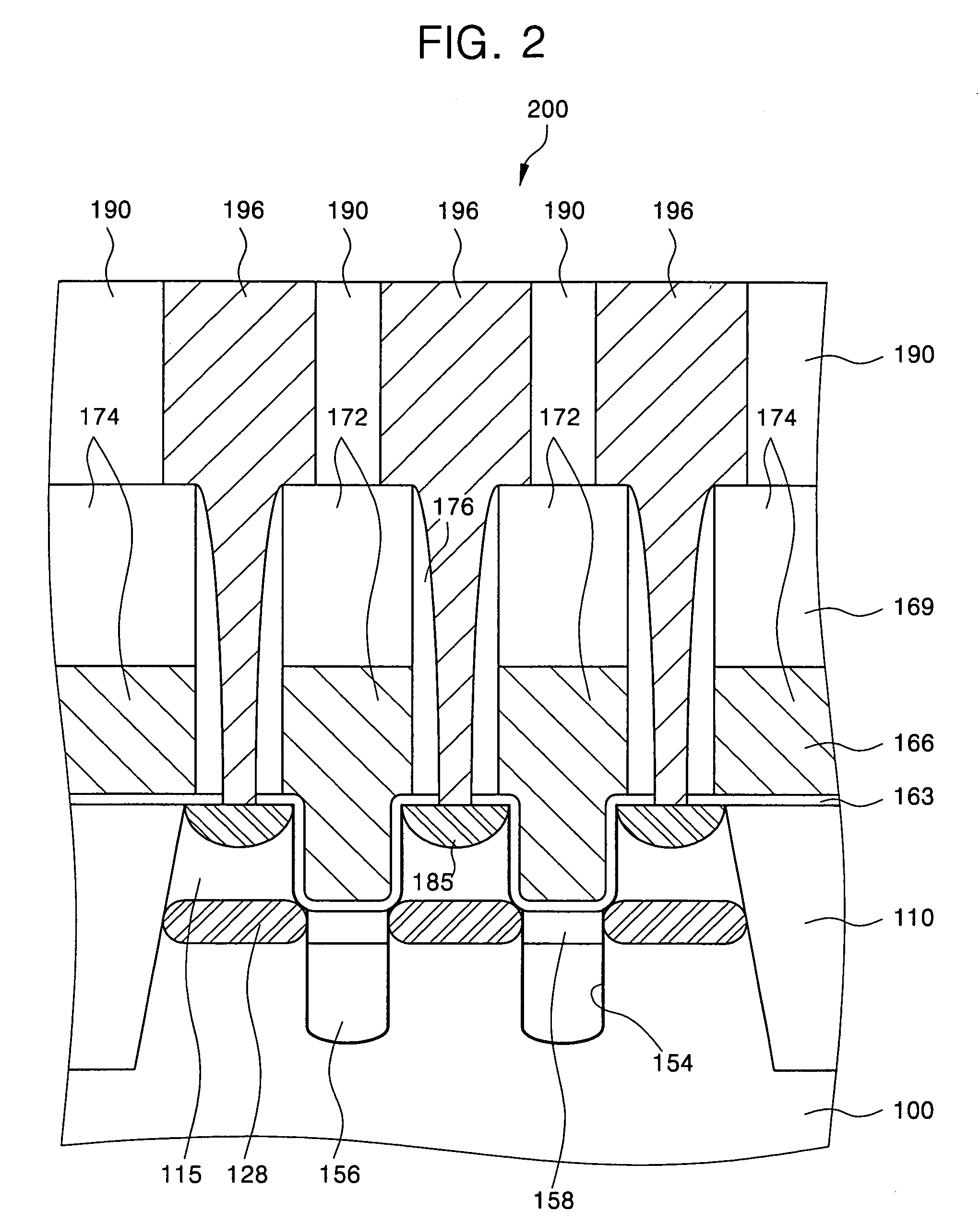 Transistor of a semiconductor device having a punchthrough protection layer and methods of forming the same