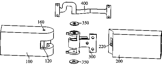 Foldable glasses leg assembly and head-mounted equipment