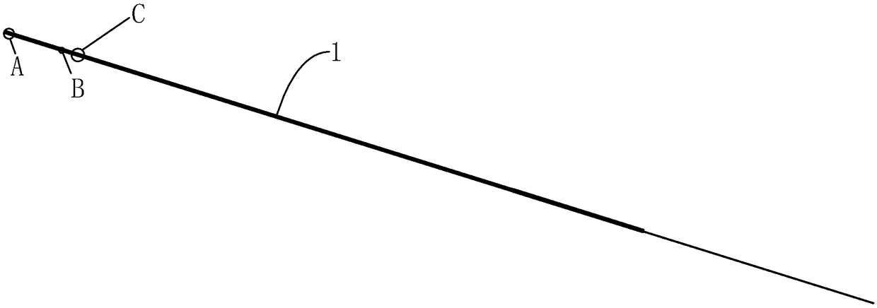 Ureteral catheter structure