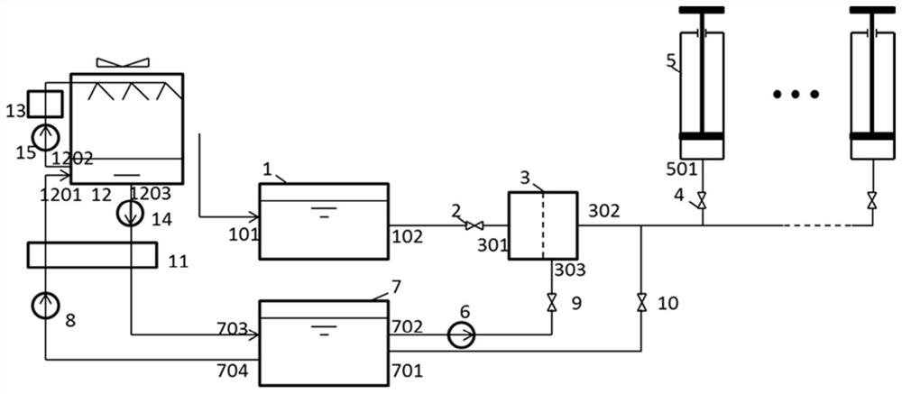 A pressureless automatic jacking device and method