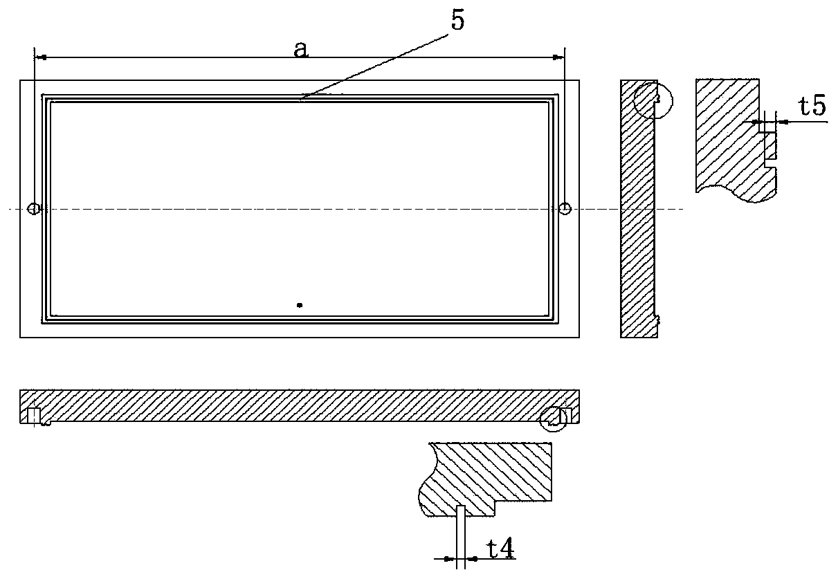 Preparation method of titanium alloy thin-wall lightweight covering cap part