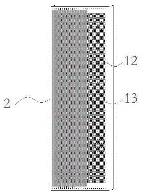 A honeycomb fiber filter