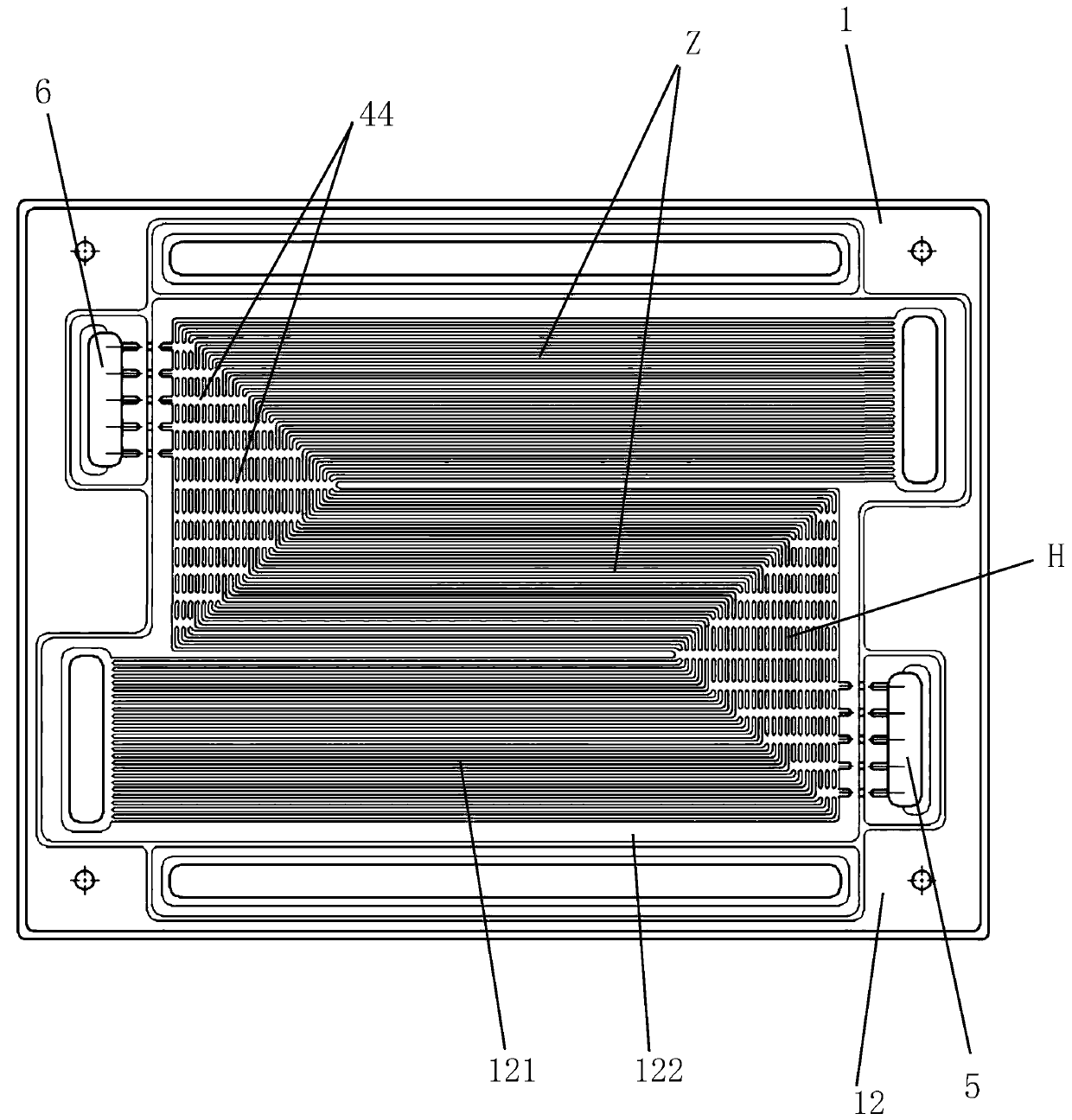 Bipolar plate, fuel cell stack and power generation system comprising bipolar plate