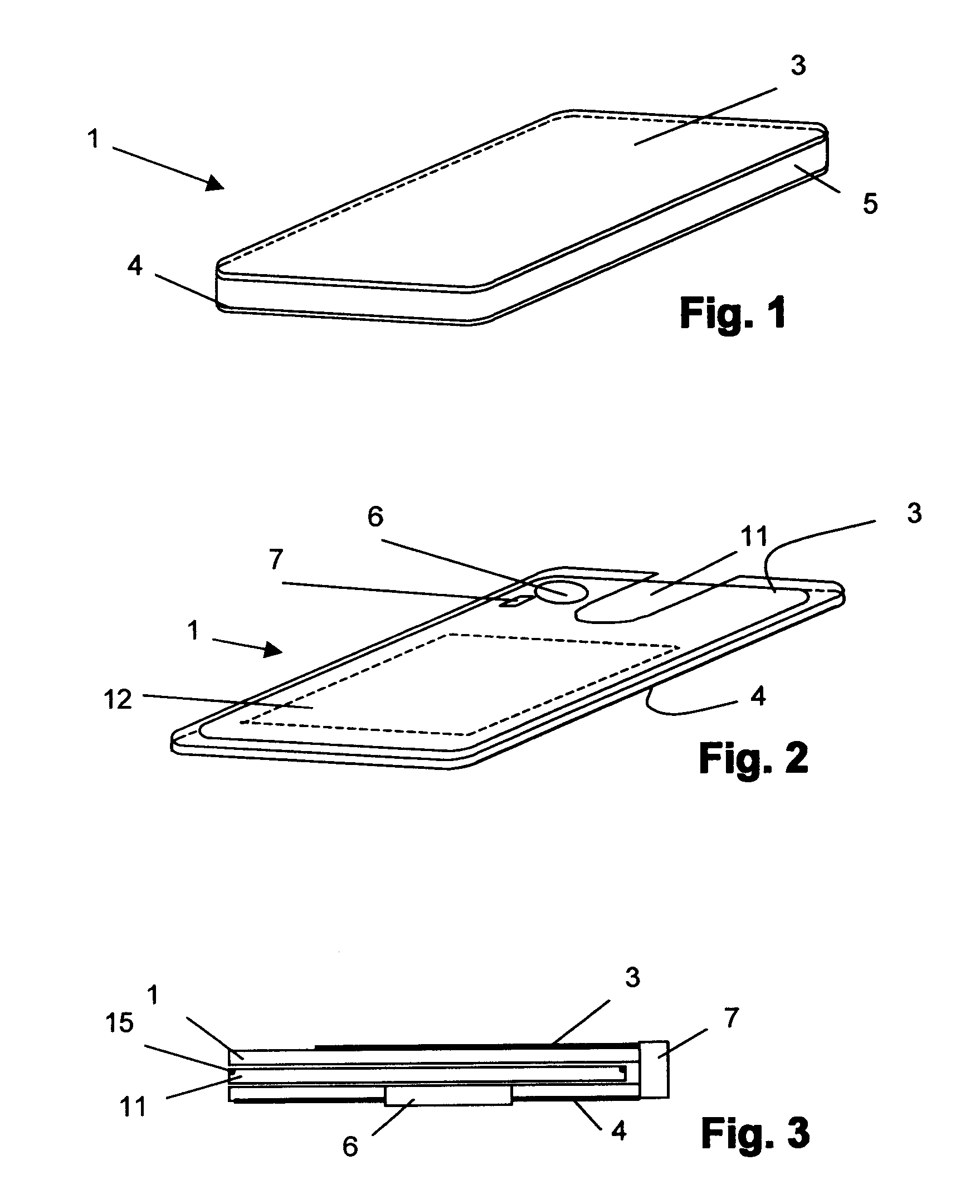 System and portable device for transmitting identification signals