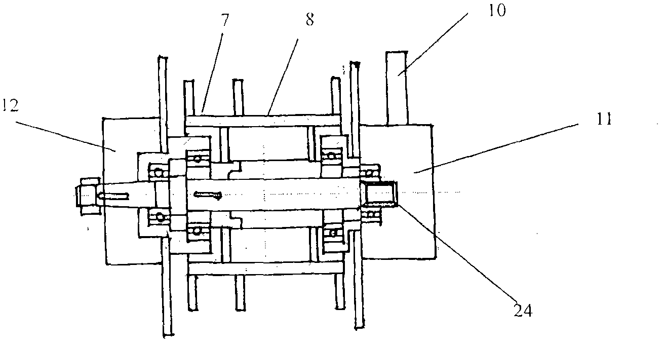 Small soft-slideway-type lifting machine