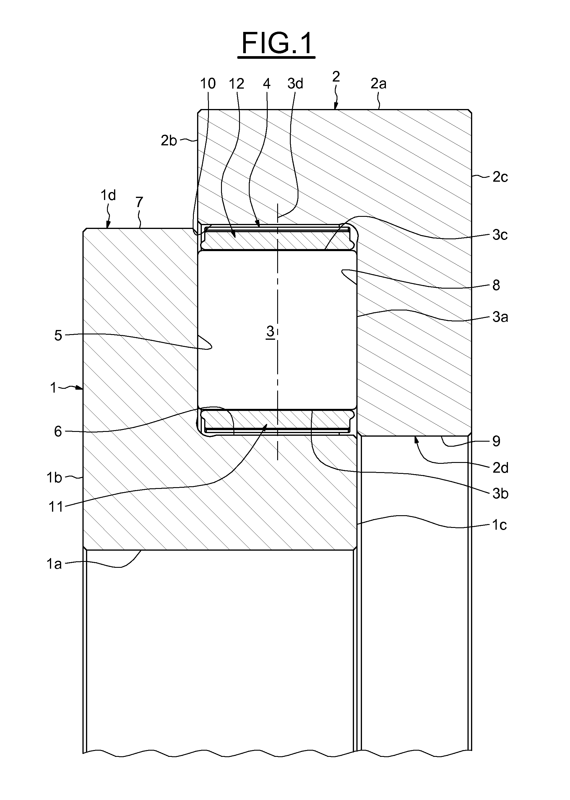 Spacer for rolling bearing having at least a reinforcing beam