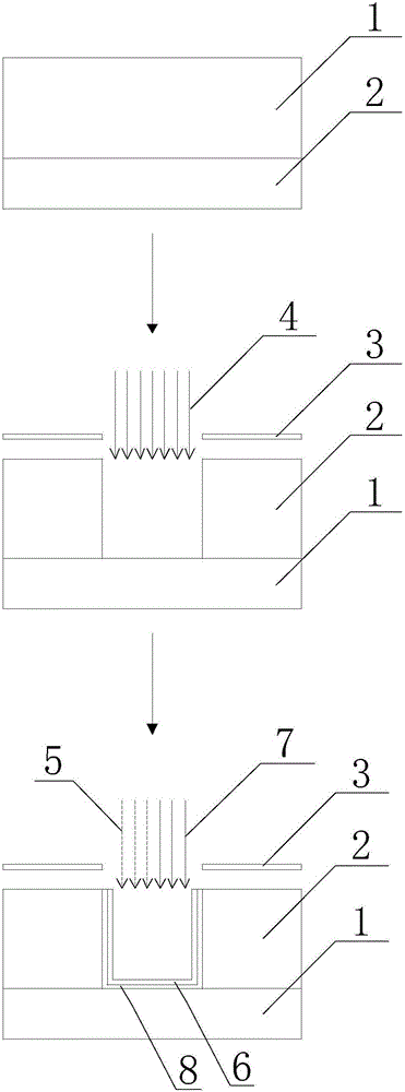 Manufacturing process for eliminating crystal defects of aluminium electrode