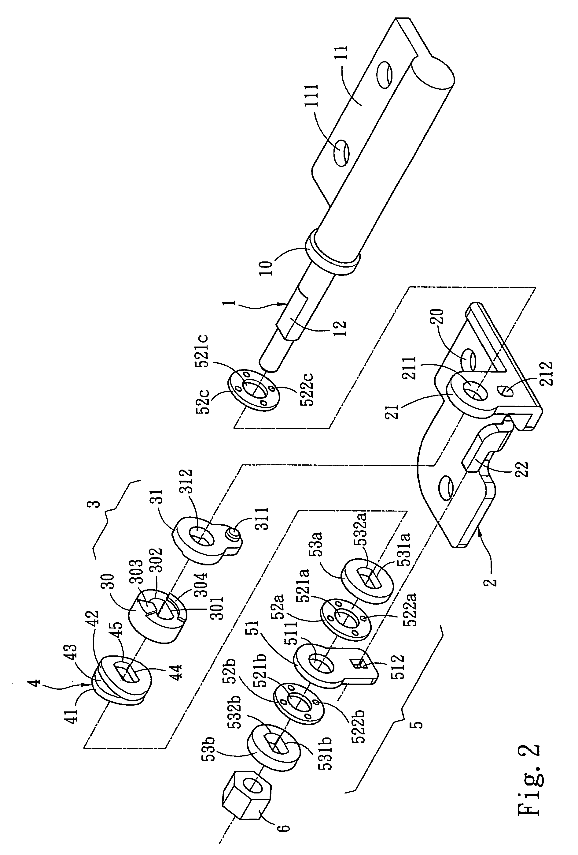 Hinge for anchoring and folding on a small pintle