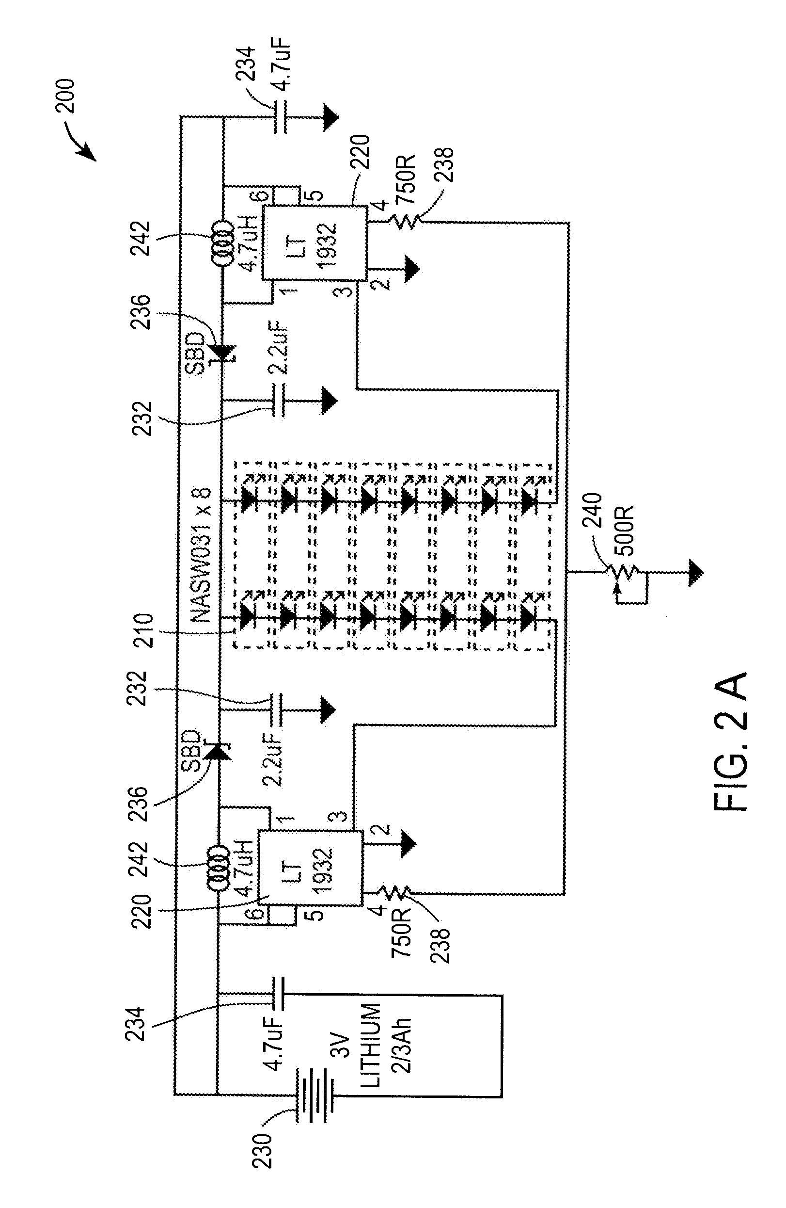 LED lighting apparatus and method of using same for illumination of a body cavity