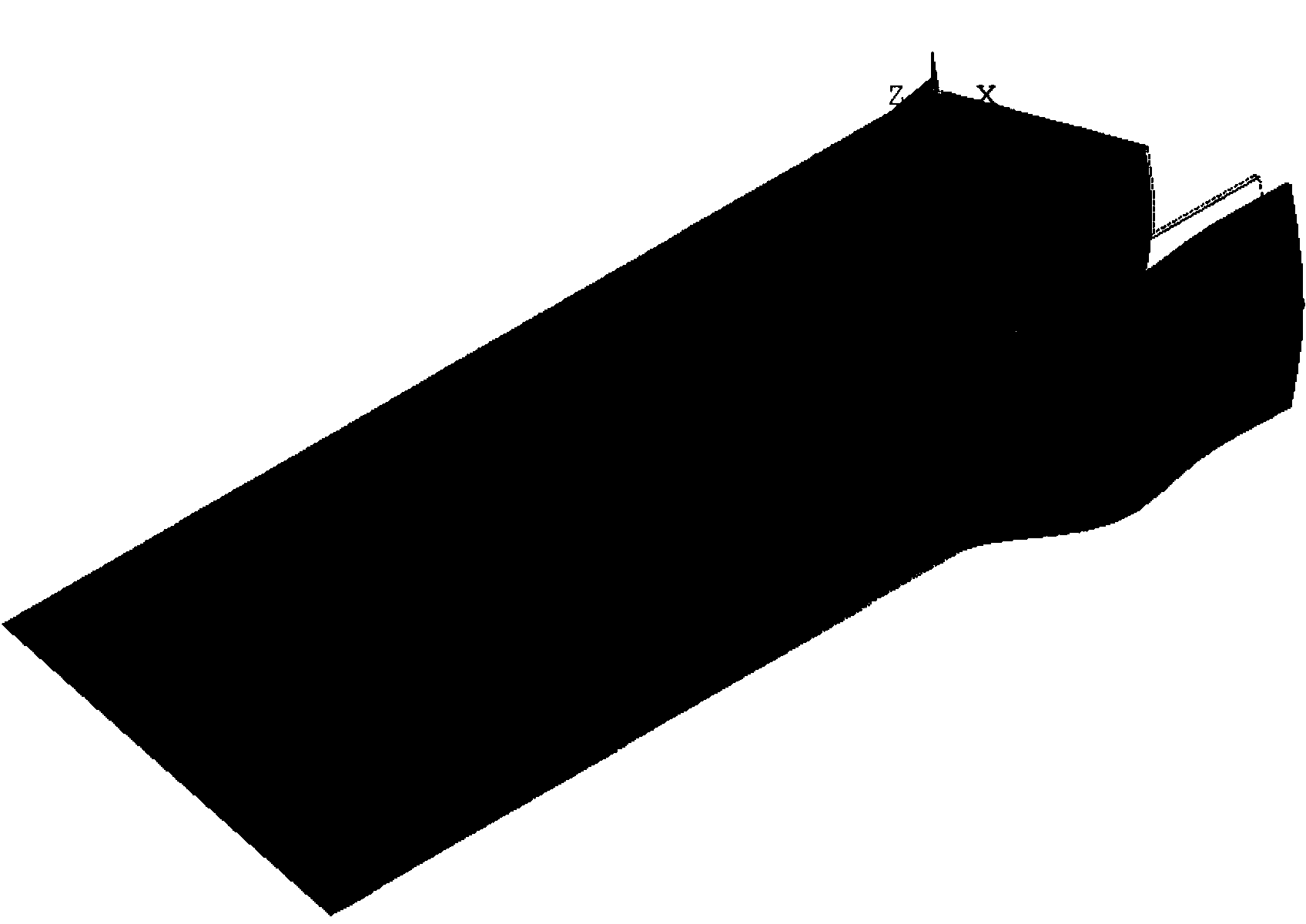 A flextensional transducer using a PVDF piezoelectric film