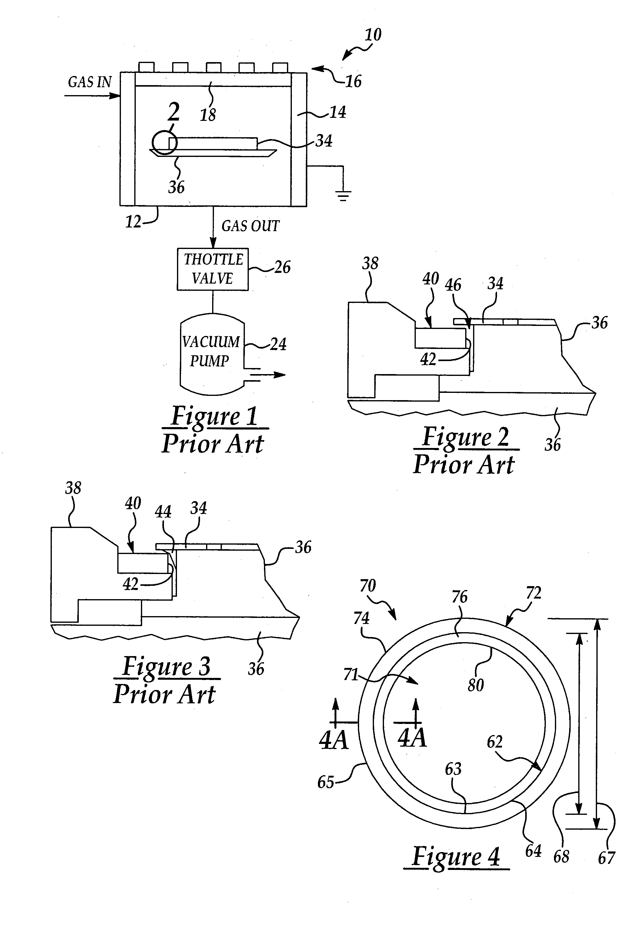 Step edge insert ring for etch chamber