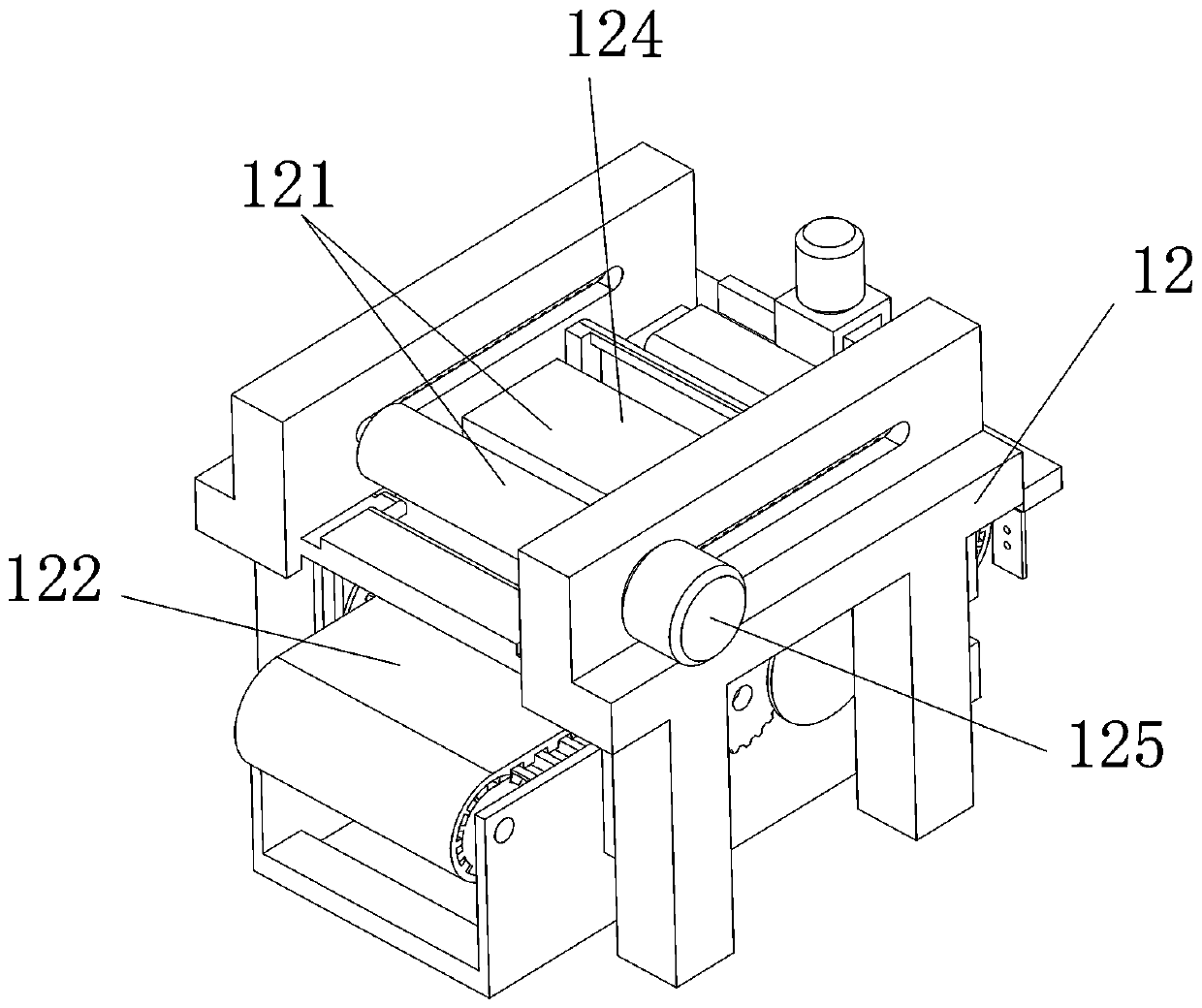 Fully automatic fried bread stick frying machine