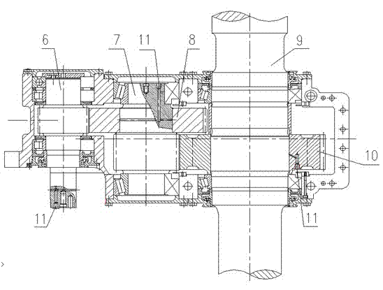 Rail transit gearbox