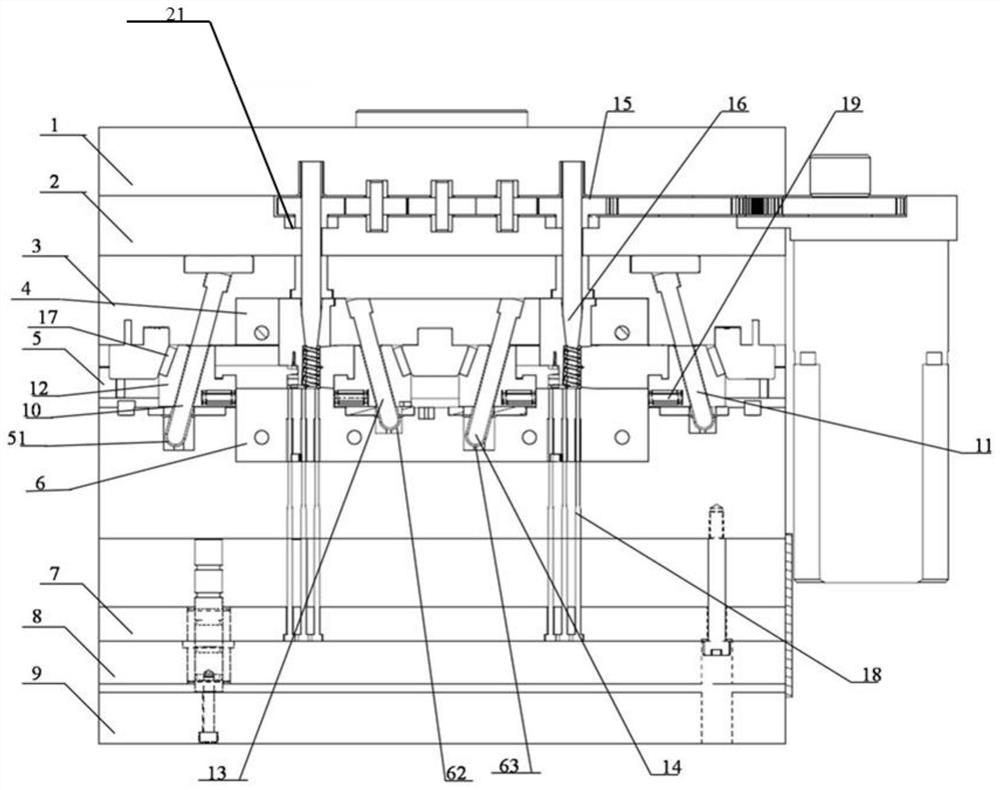 Fixator injection mold