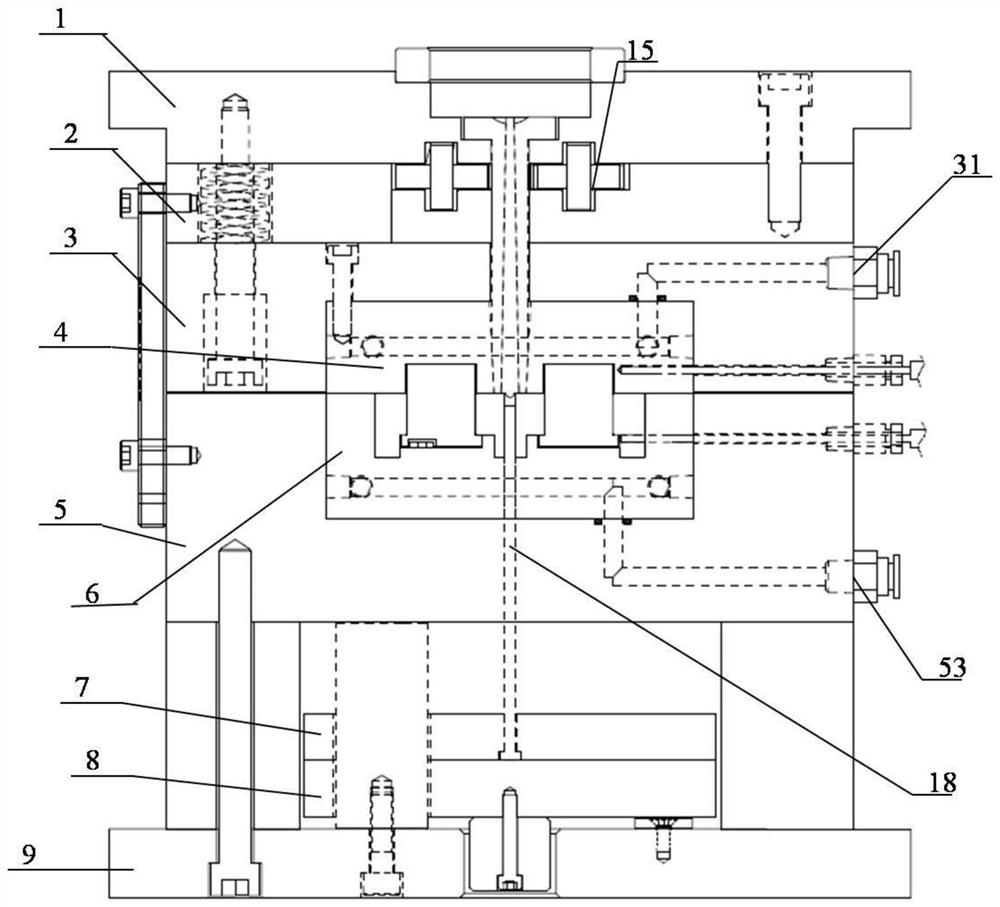 Fixator injection mold