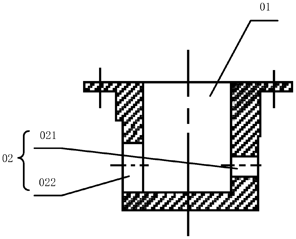 Sleeper beam plug-in special pressure testing equipment