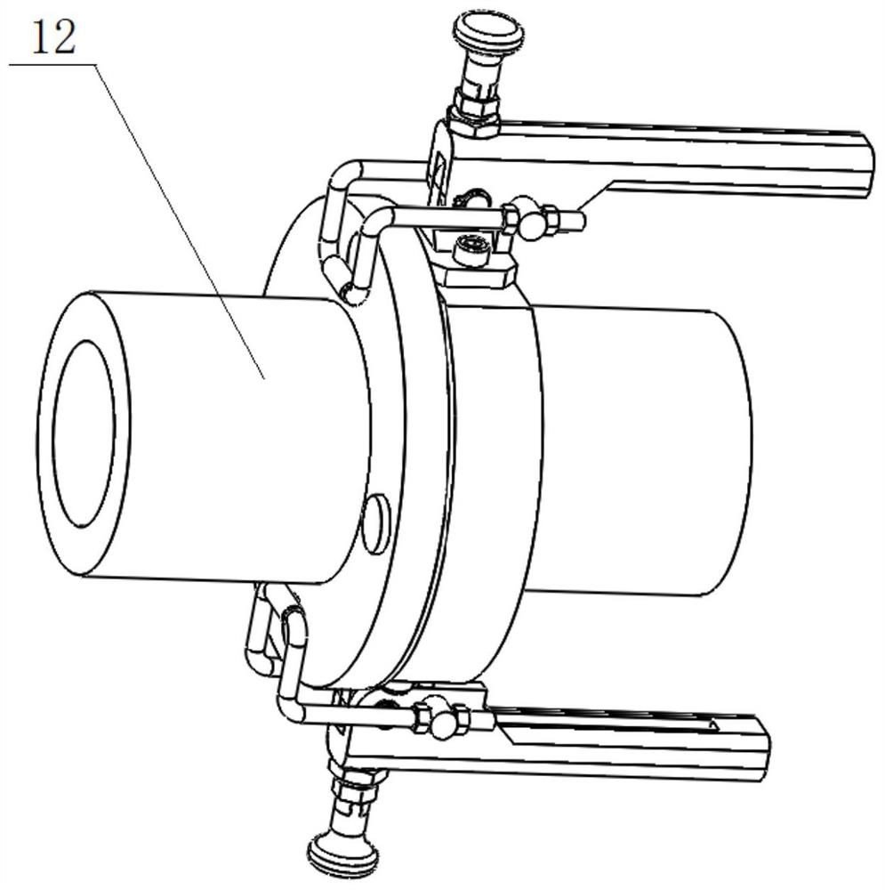 A pipe precision butt joint, quick lock joint