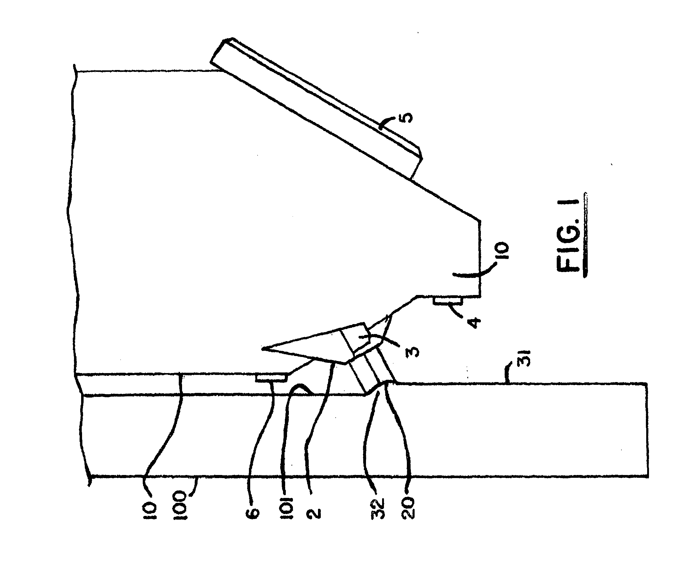 Vertical laser cladding system