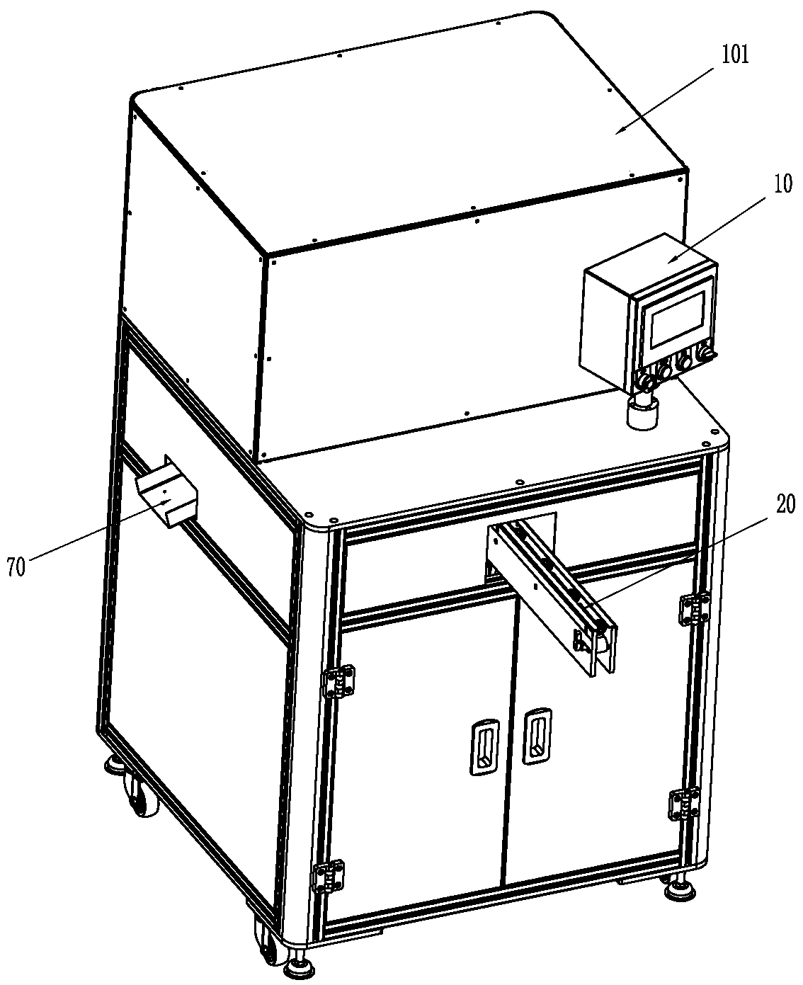 Full-automatic polishing device and method