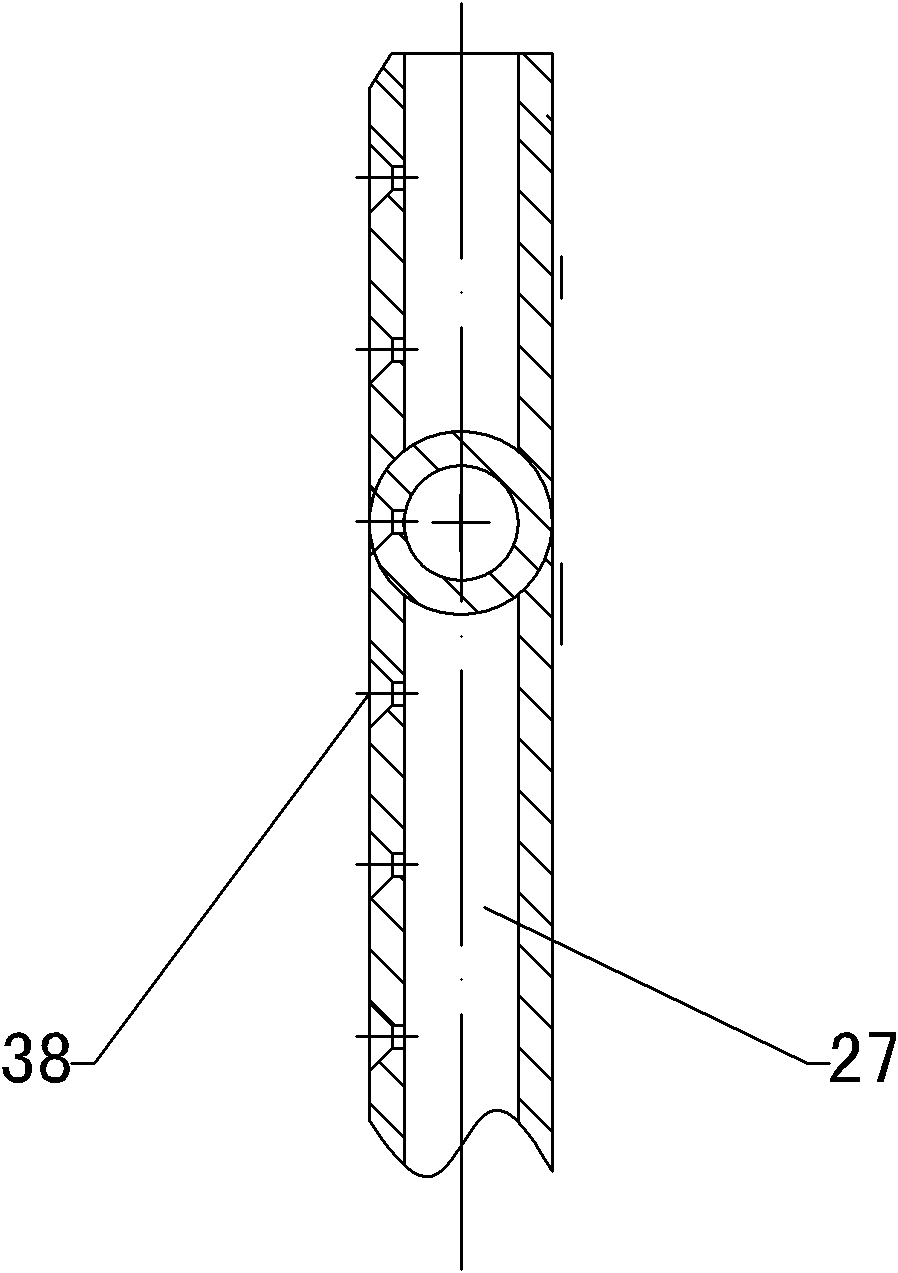 Automatic backwashing liquid-returning filter