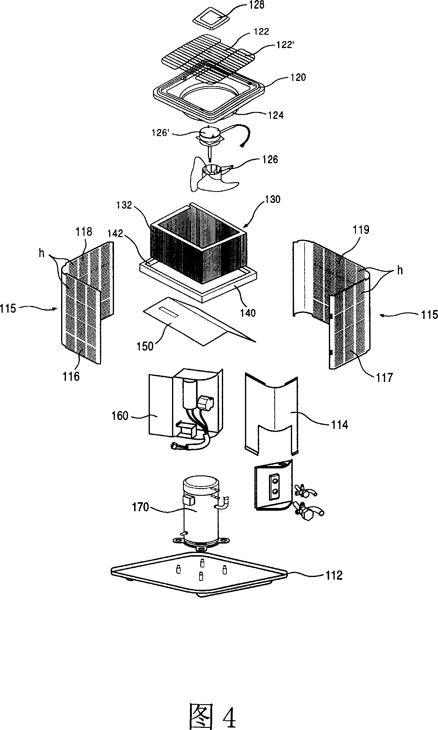 Outdoor machine for air conditioner