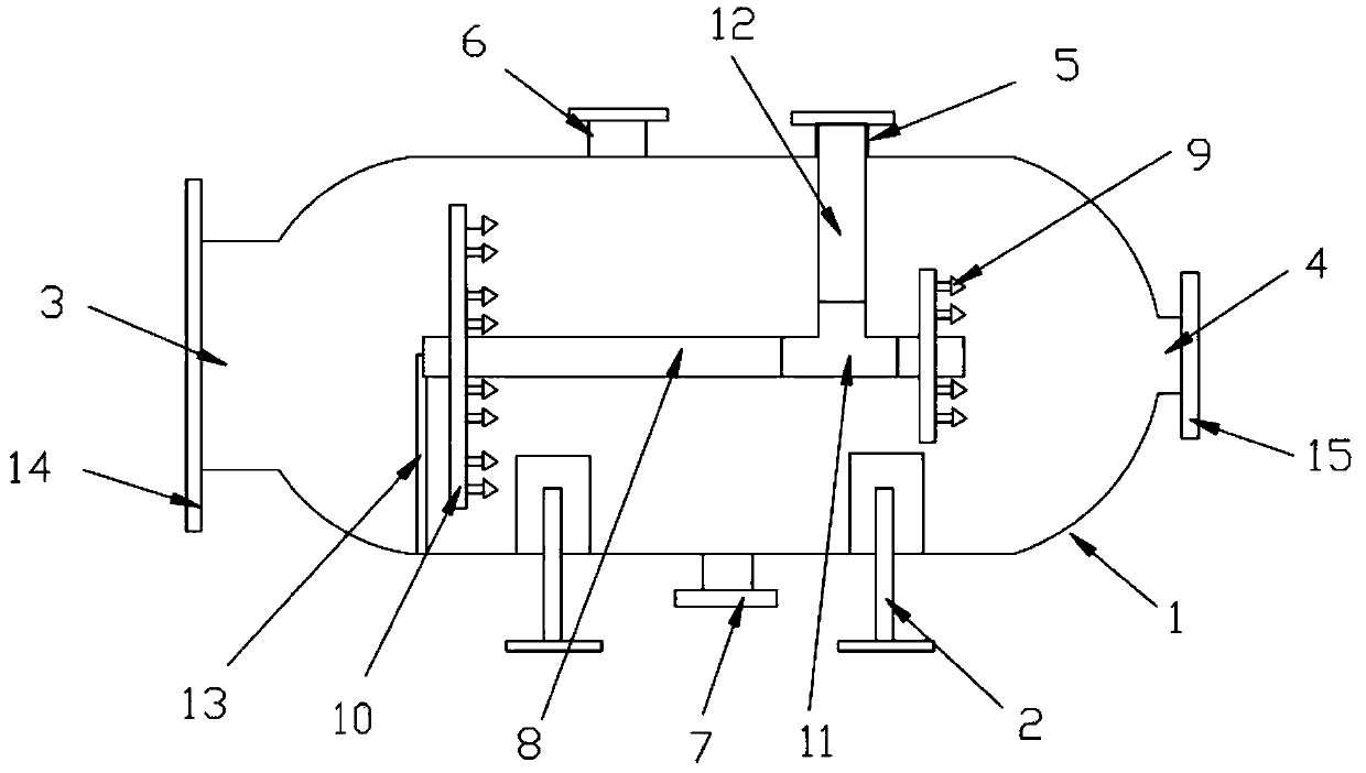 Water jet type water replenishing device