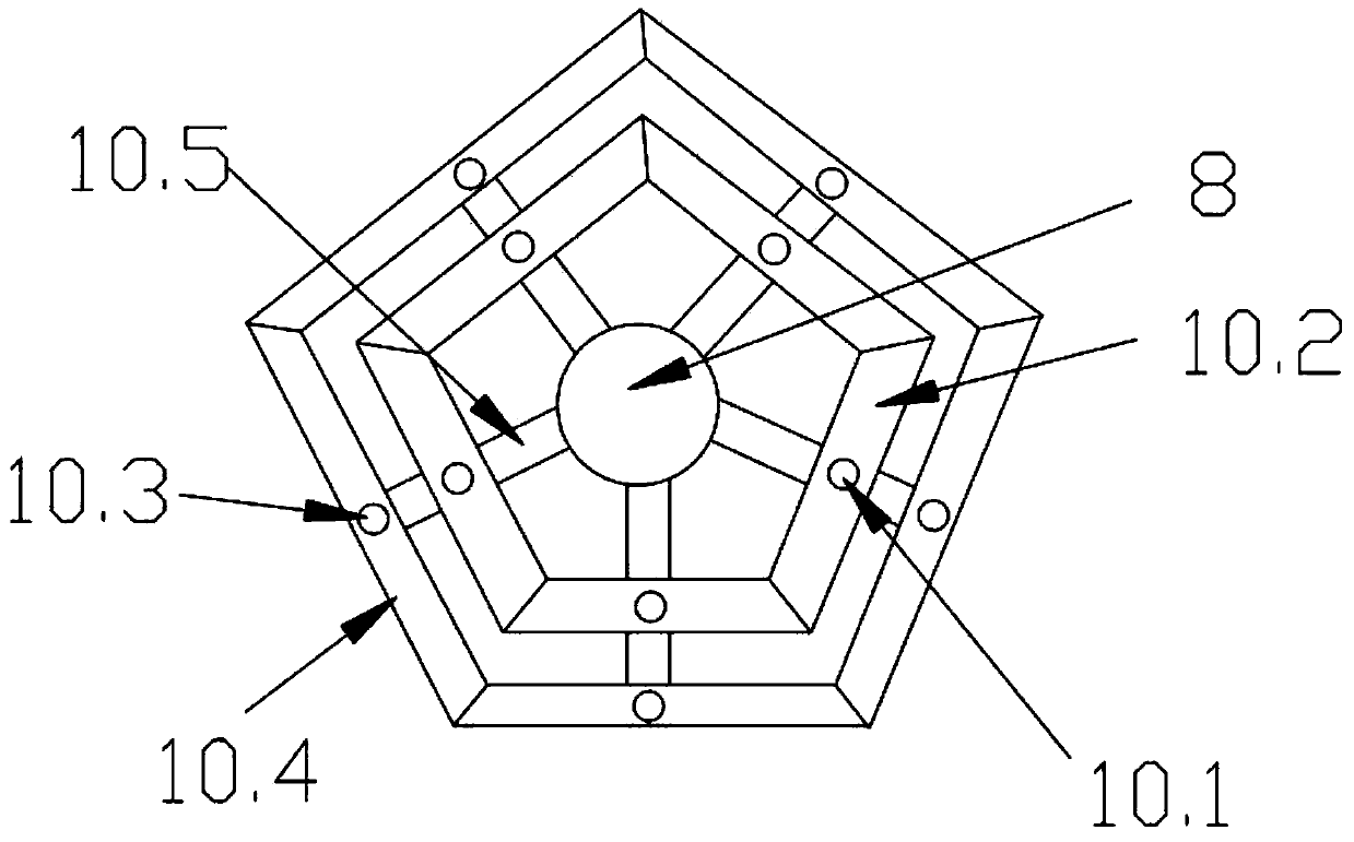 Water jet type water replenishing device