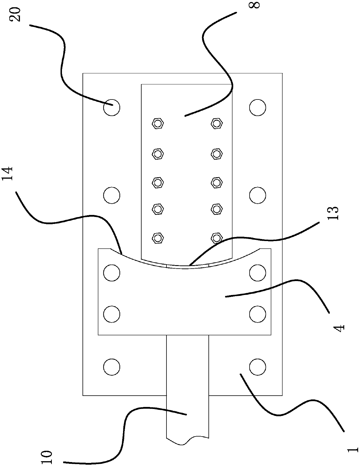 Reinforcement system by using double-layer prestressing carbon fiber plates