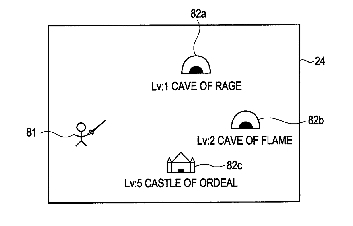 Game system for changing a difficulty level of a game