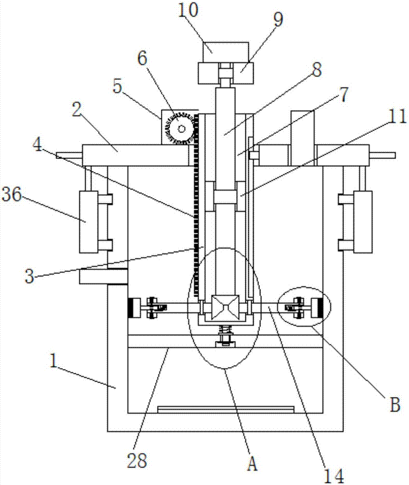 Water purification device bringing convenience to water scale cleaning