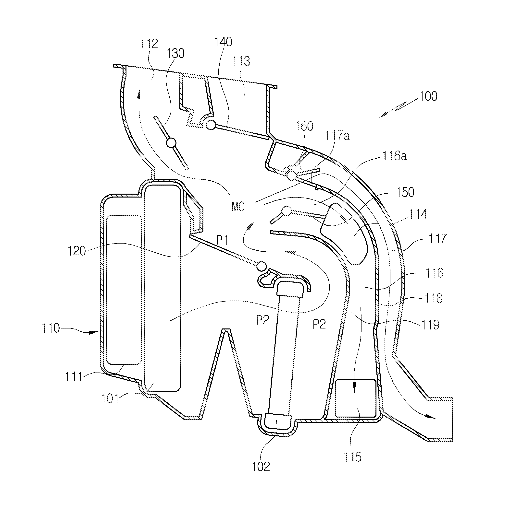 Air conditioner for vehicle