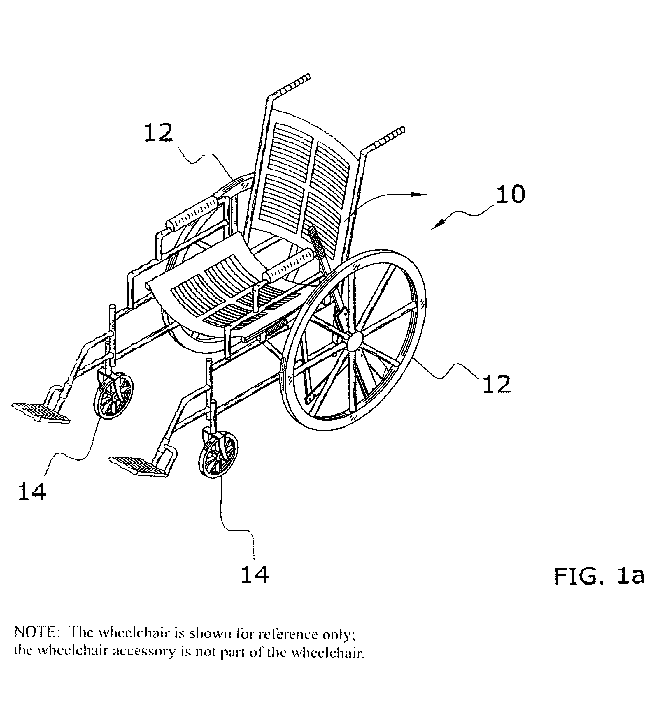 Wheelchair wheel positioning system