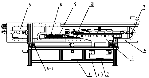 Full-automatic core body binding robot