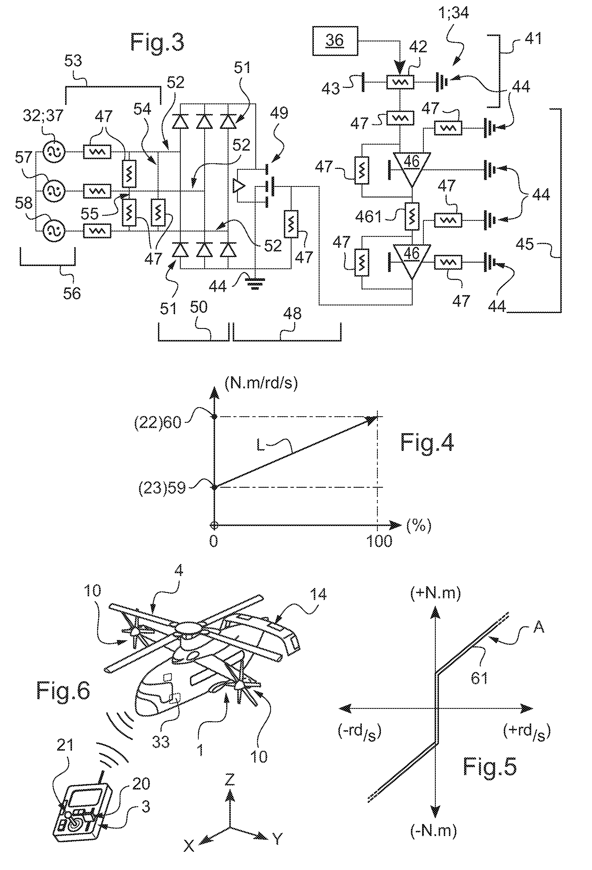 Variable damping of haptic feedback for a flight-attitude changing linkage of an aircraft