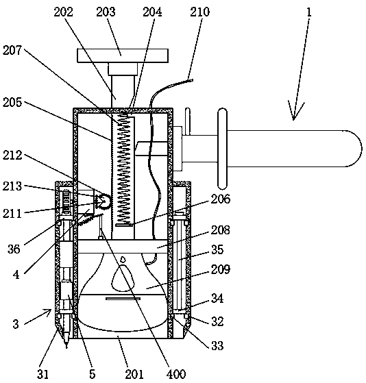 B-ultrasound probe positioning device