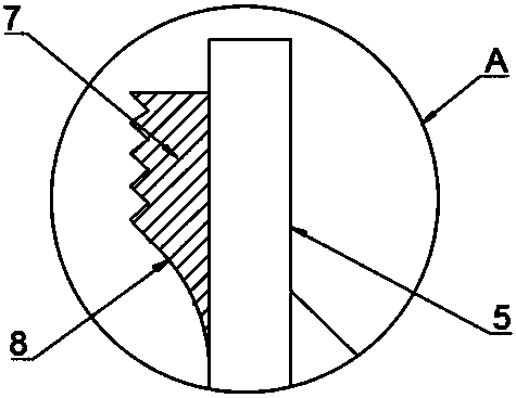 Shell hardness detecting device for display screen shell processing