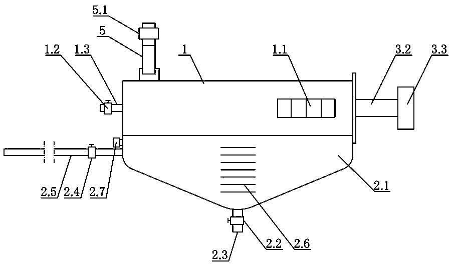 Medical manual vomica negative pressure suction drainage device