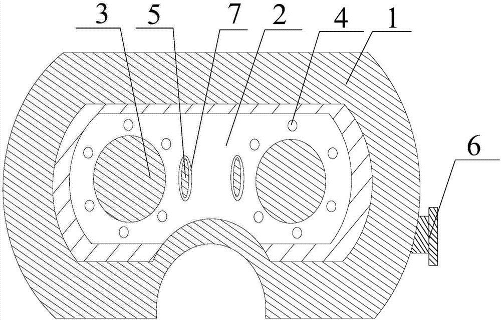 Virtual display scene positioning and wearing device