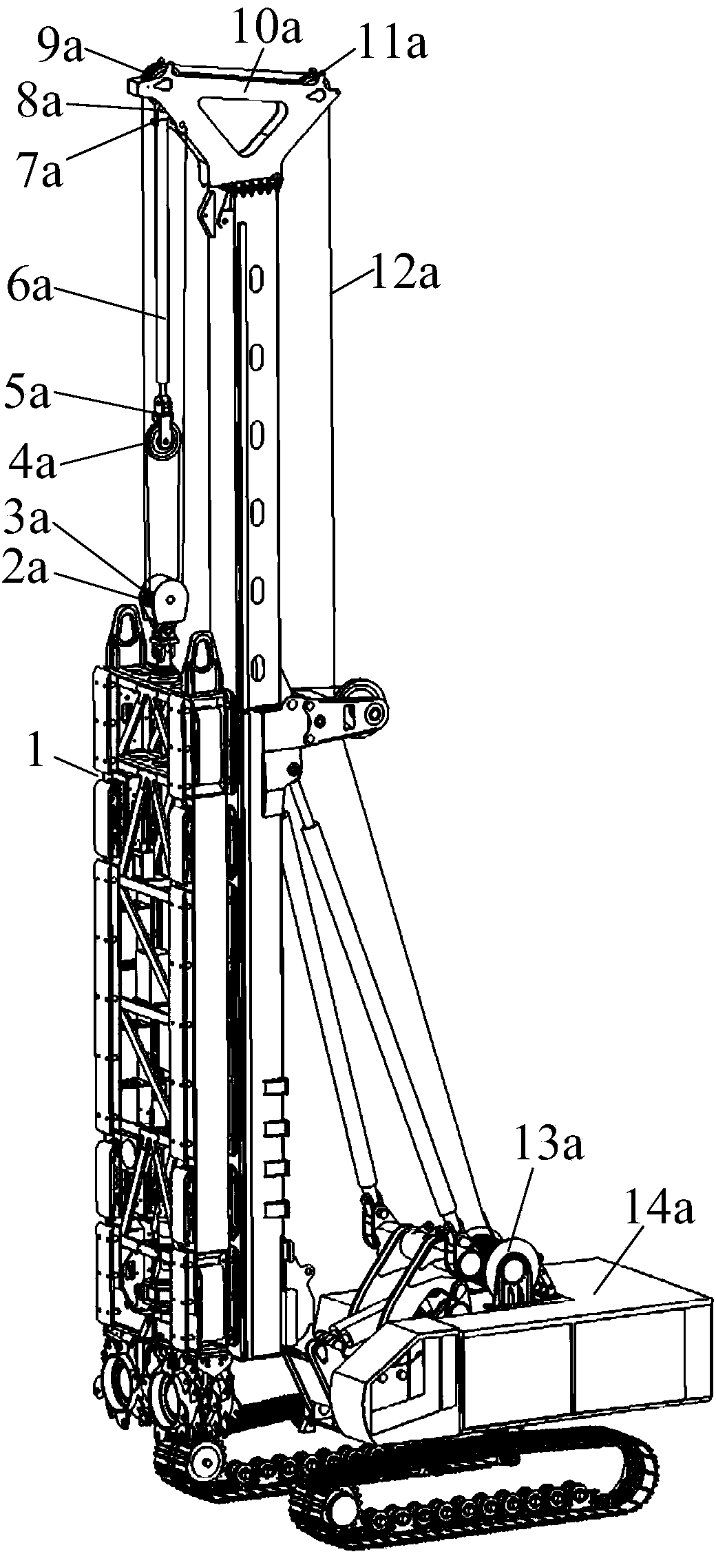 Feeding device of double-wheel slot milling machine and double-wheel slot milling machine