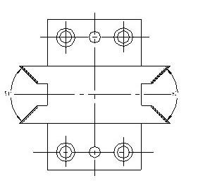 Fixture for milling two planes of automobile connecting rod cap