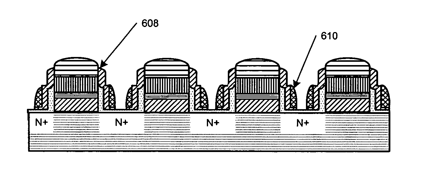 Bitline direction shielding to avoid cross coupling between adjacent cells for NAND flash memory