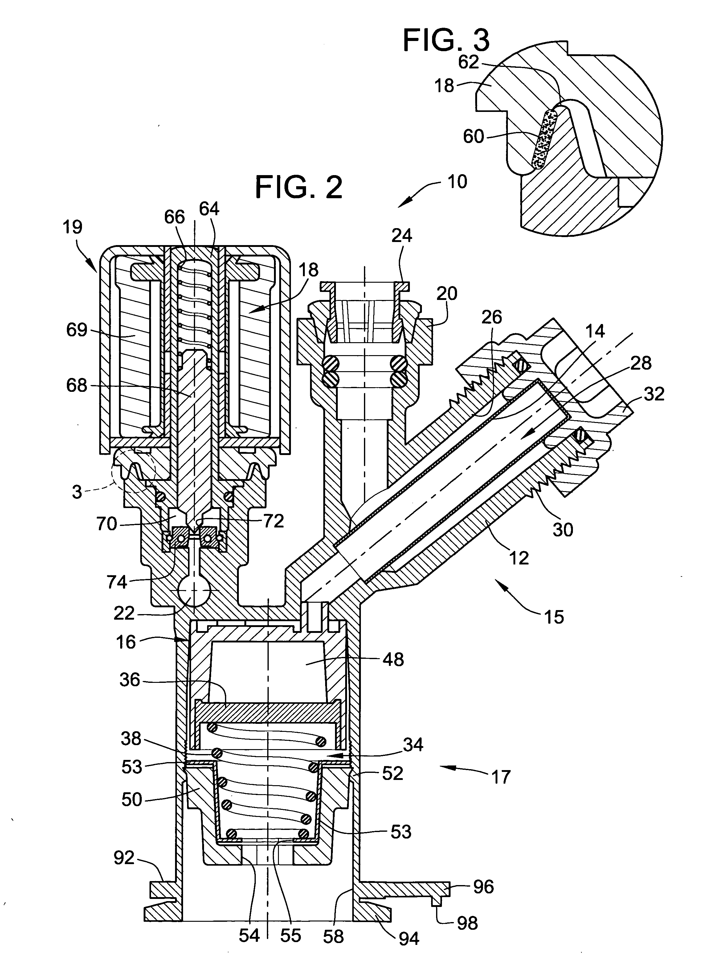 Pressure regulated solenoid valve having integral mounting structure